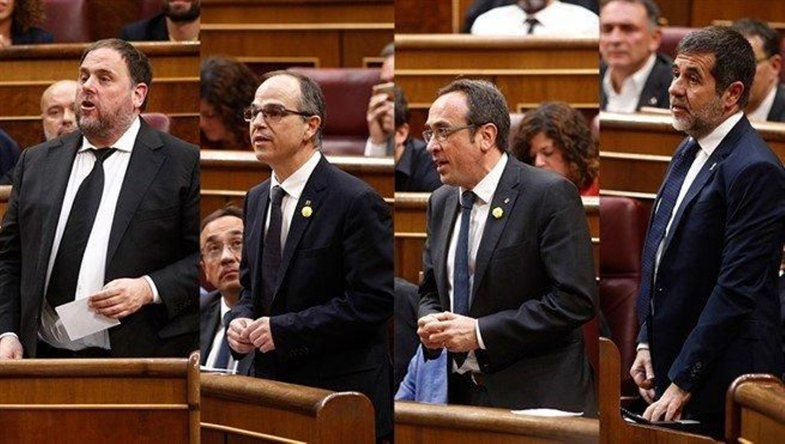Los cuatro diputados presos