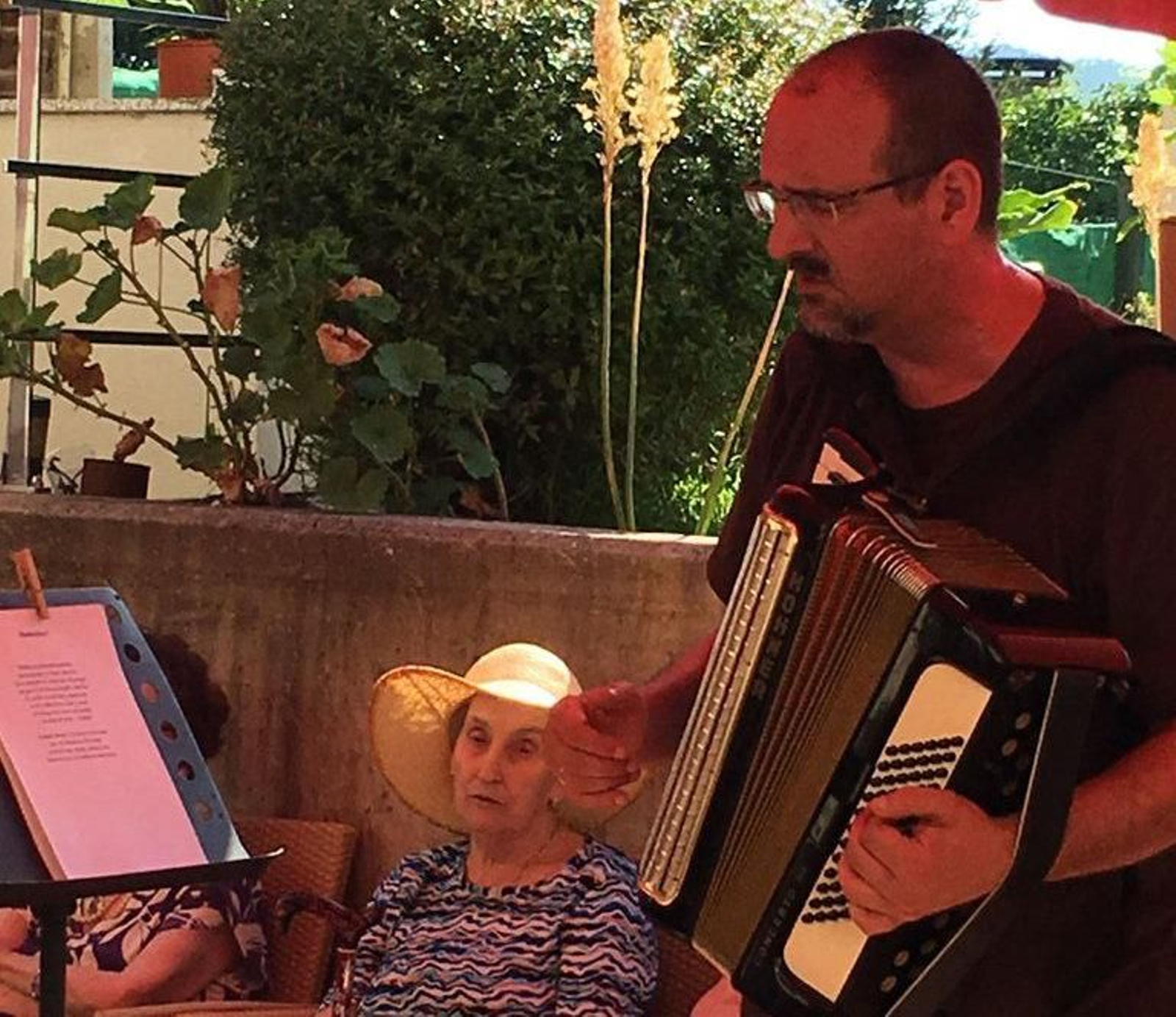José Barcia en una de sus actuaciones con los mayores.