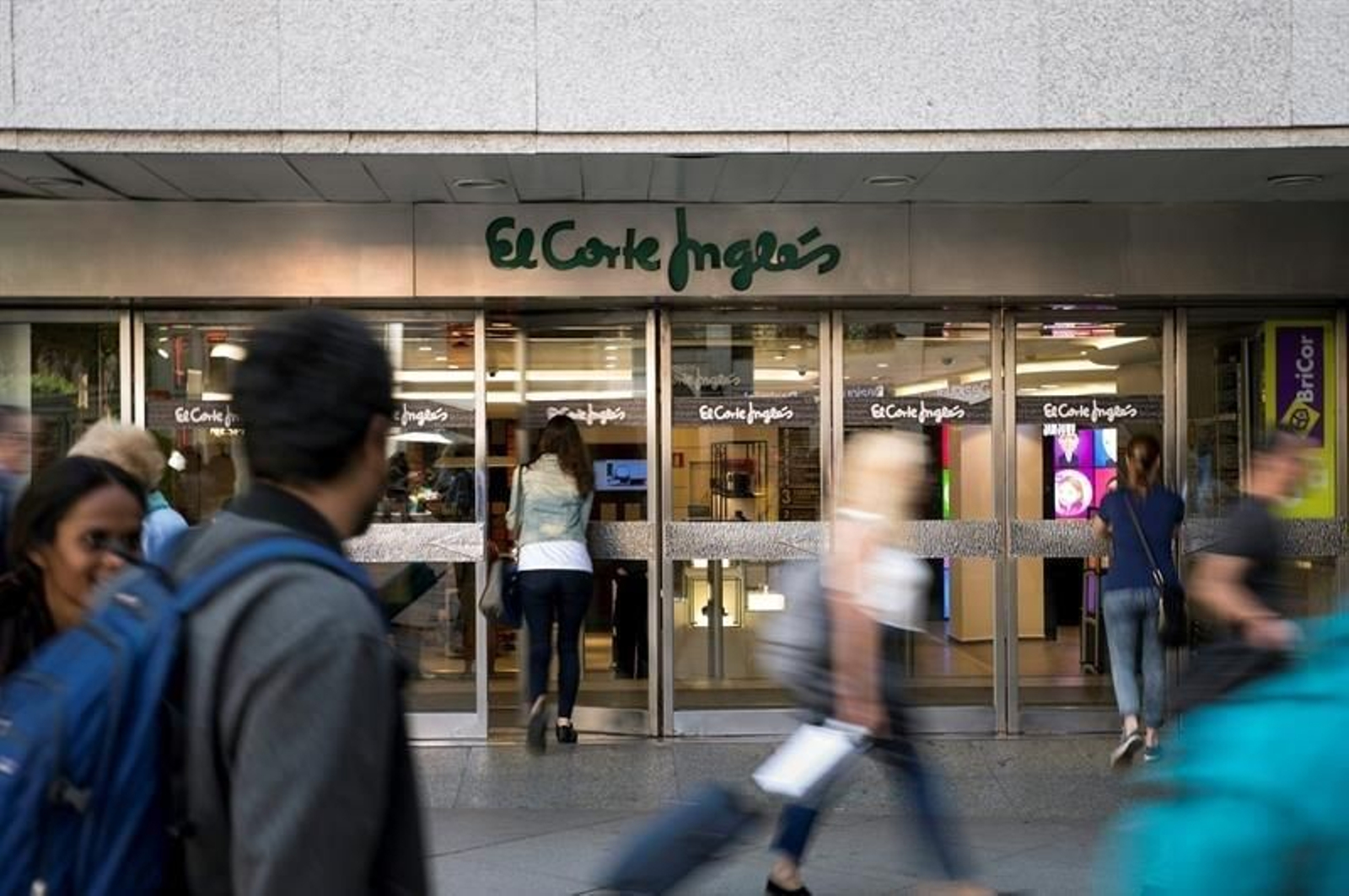 Fachada del Corte Inglés de Callao