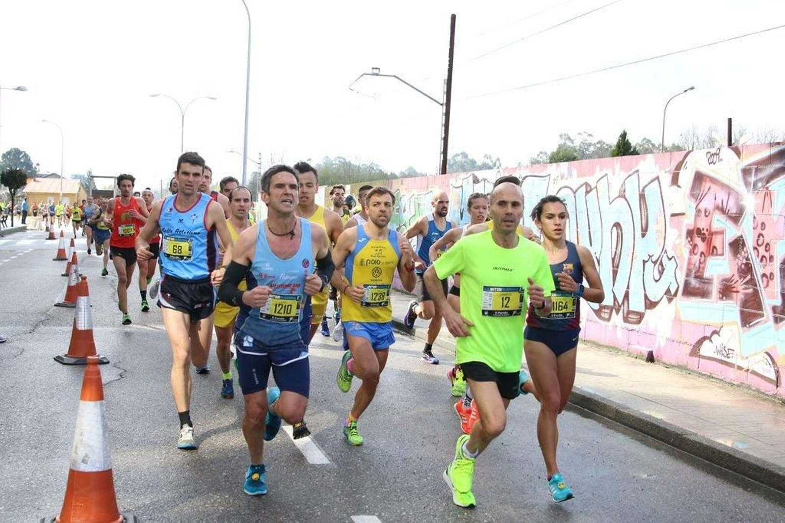 La prueba porriñesa, en 2018.