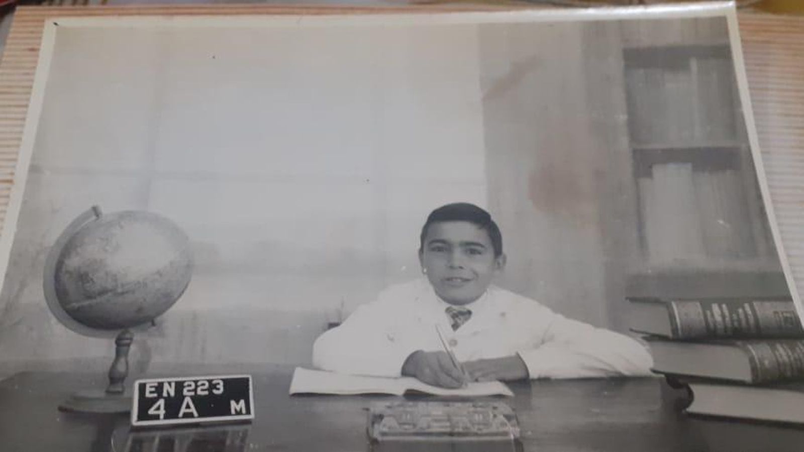 José González Costa en la escuela primaria