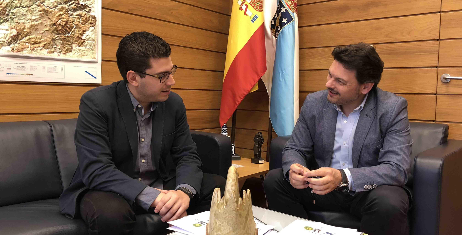 Imagen de la reunión celebrada en Santiago de Compostela