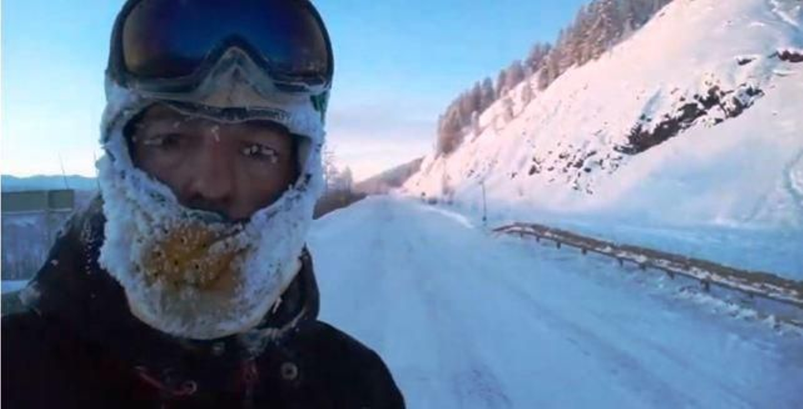 Un aventurero español se lanza en bicicleta a la conquista de Siberia.