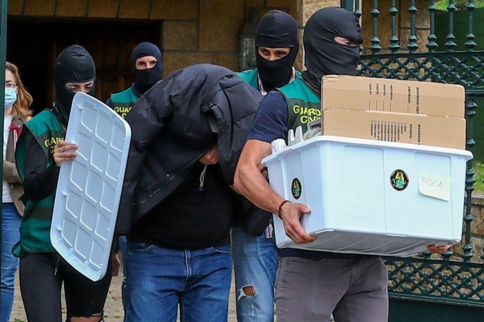 Imagen de una de las operaciones antidroga llevadas a cabo en 2023 en distintos puntos de la provincia, también en Vigo.