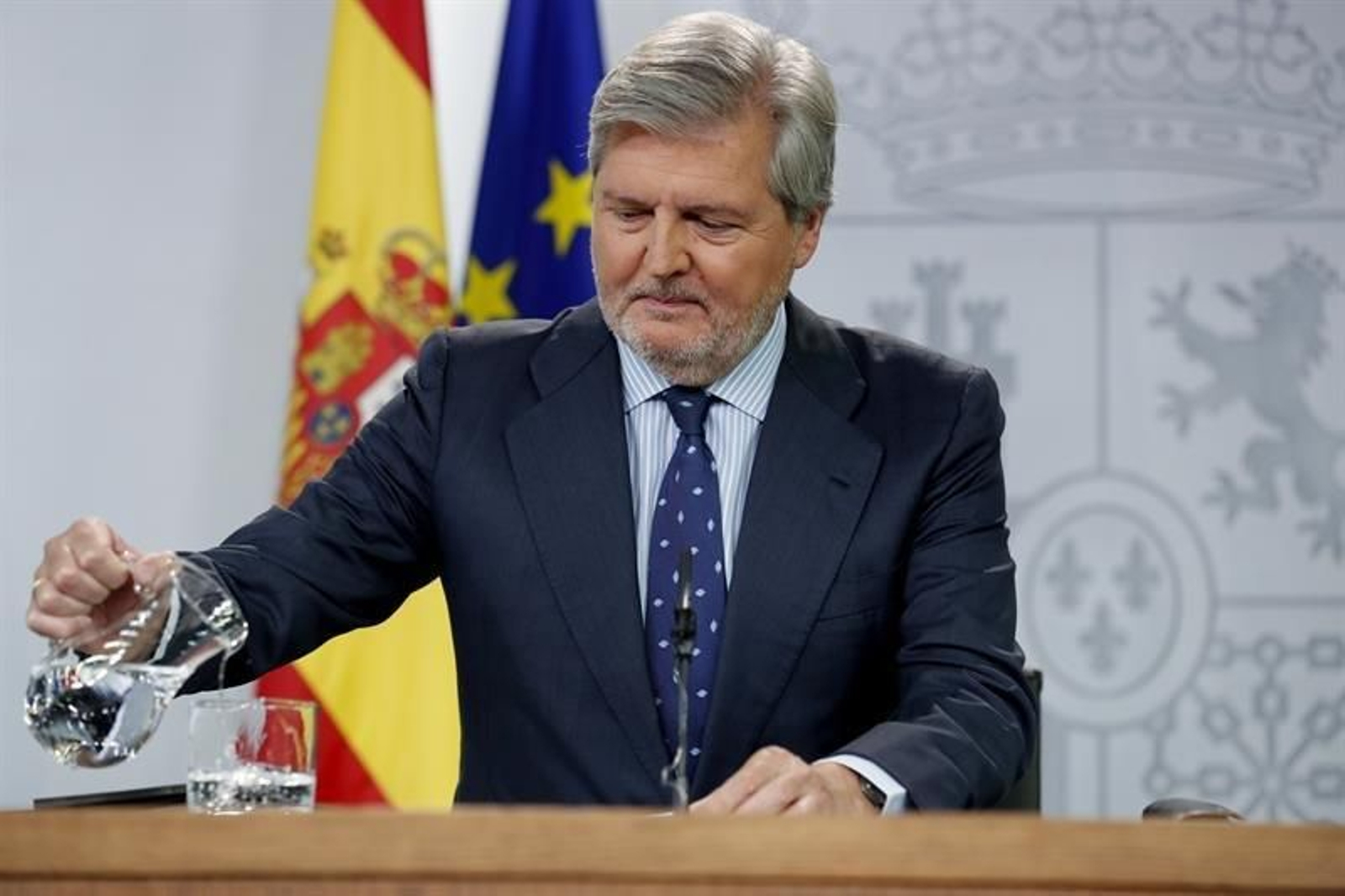 El ministro de Cultura y portavoz del Gobierno, Íñigo Méndez de Vigo