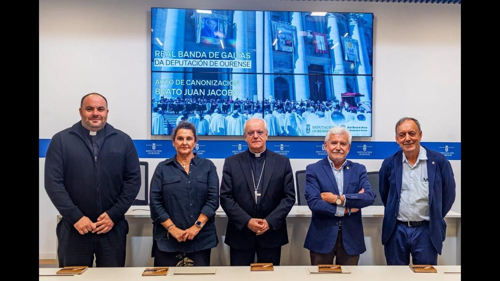 La Real Banda de Gaitas de Ourense actuará en el Váticano