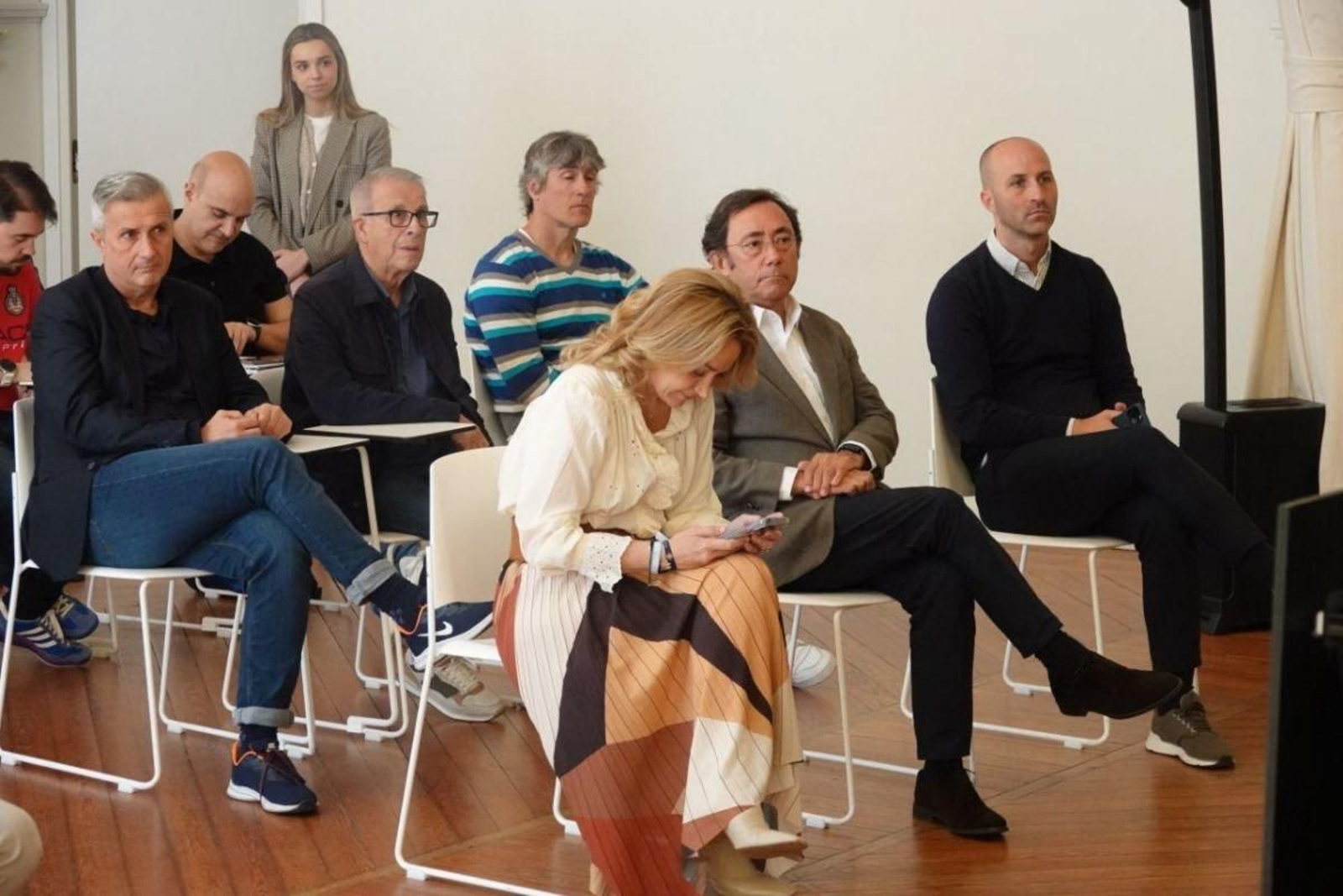 Ratkovic, Santi Castro, Bermejo, Marián Mouriño, Antón Álvarez y Álex Otero.