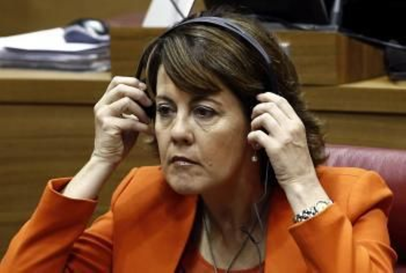 La presidenta del Gobierno de Navarra, Yolanda Barcina.