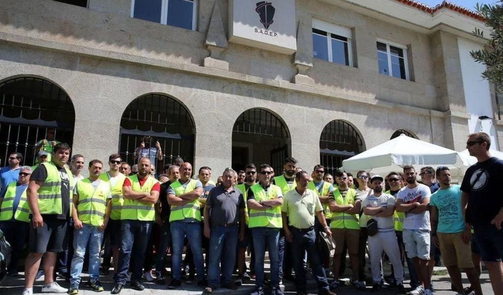 La antigua Sagep de Vigo, que ahora pasa a ser un centro portuario de la estiba.