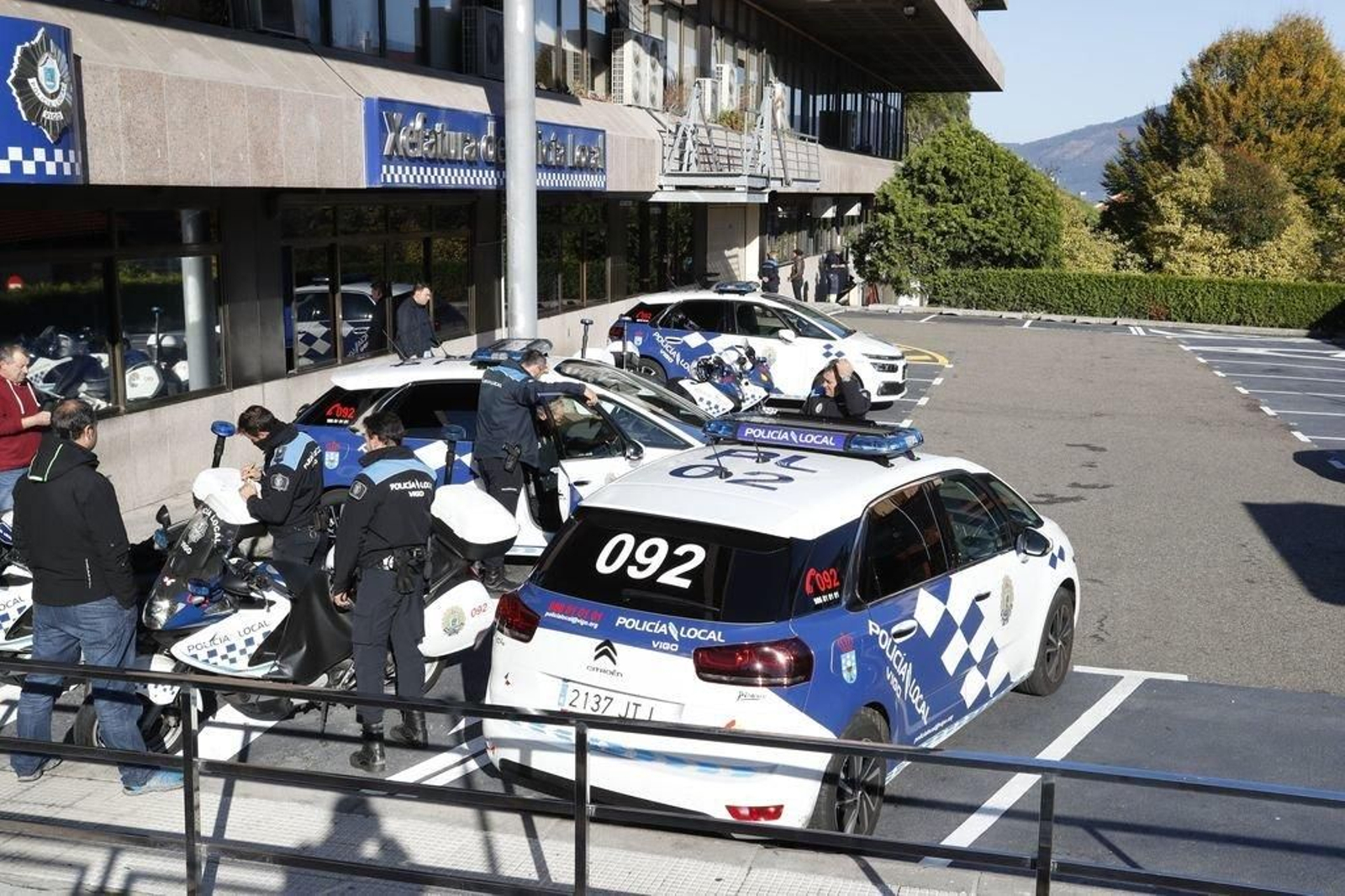 La Policía Local de Vigo