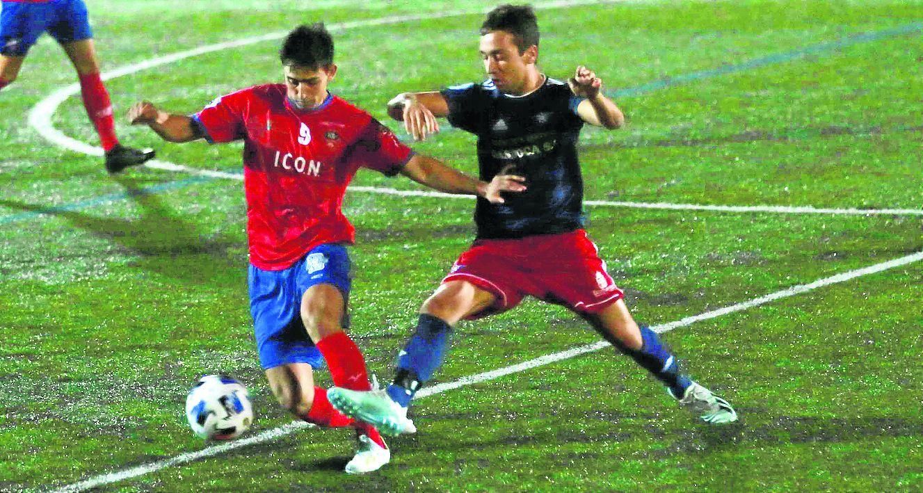 El Choco y el Alondras disputaron ayer su primer partido amistoso de la presente pretemporada