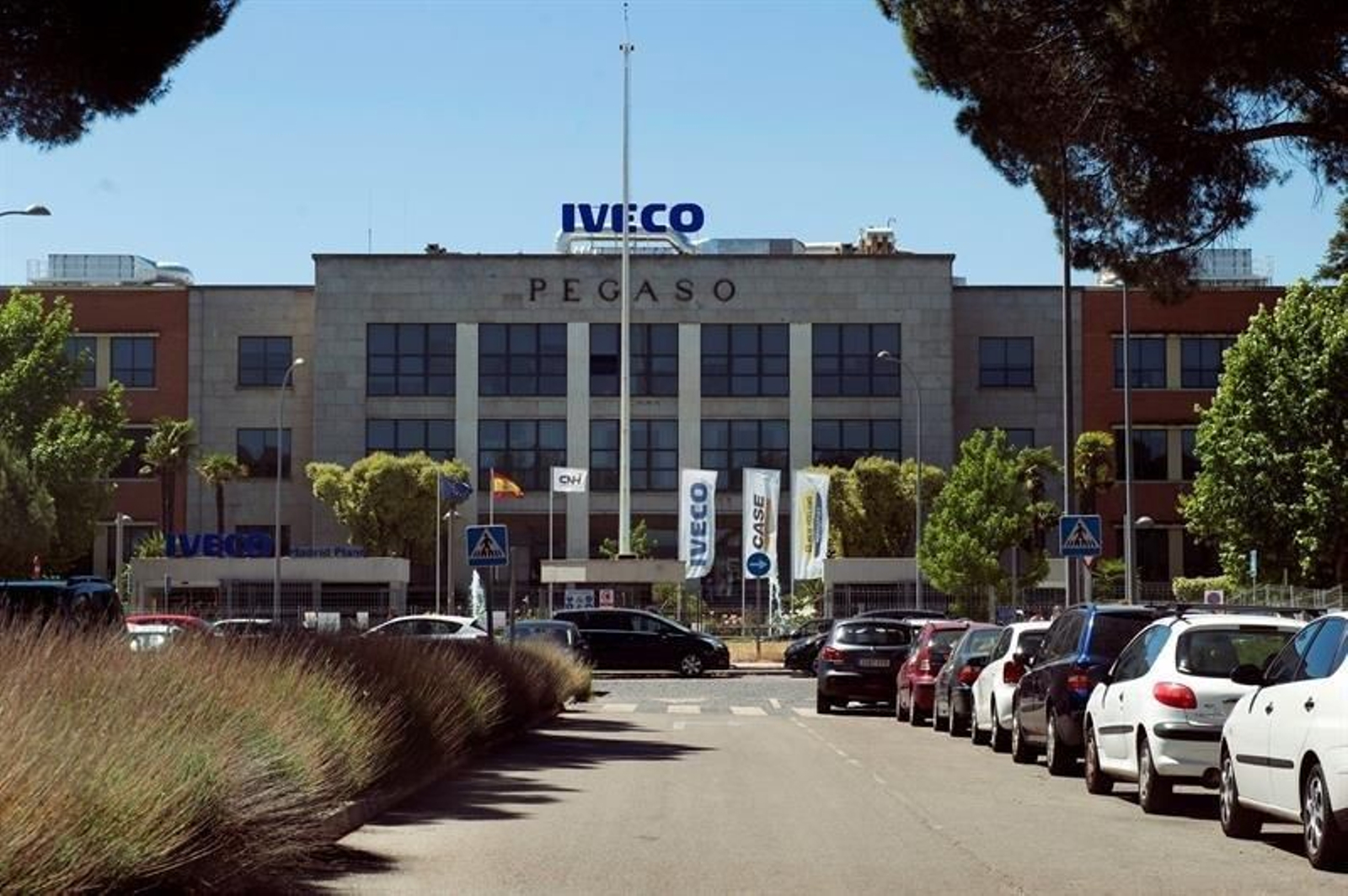 Vista de la sede de la empresa Iveco en San Fernando de Henares