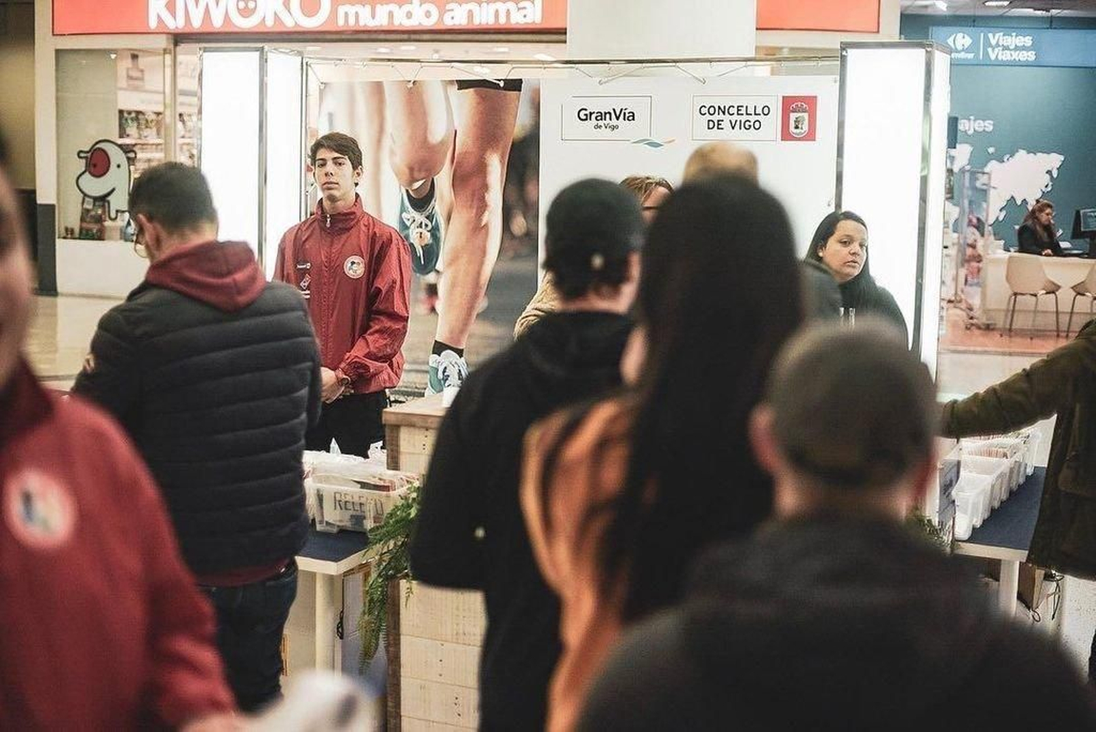 Ayer ya se pudieron recoger los dorsales de la media de Vigo.
