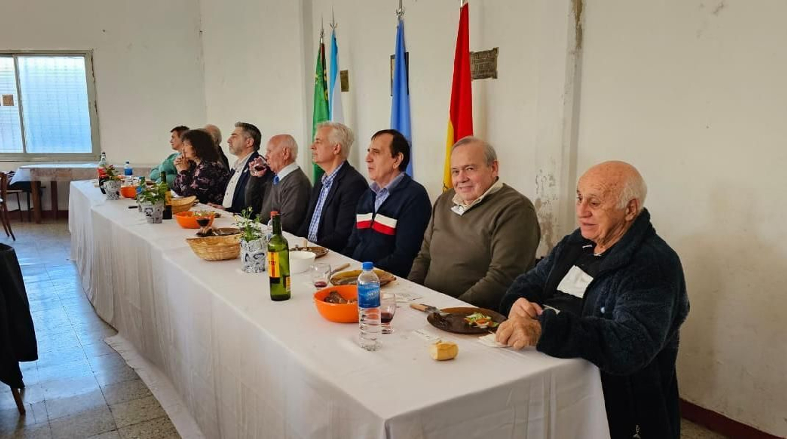 Imagen de la celebración del 87º aniversario de la entidad gallega en la capital argentina