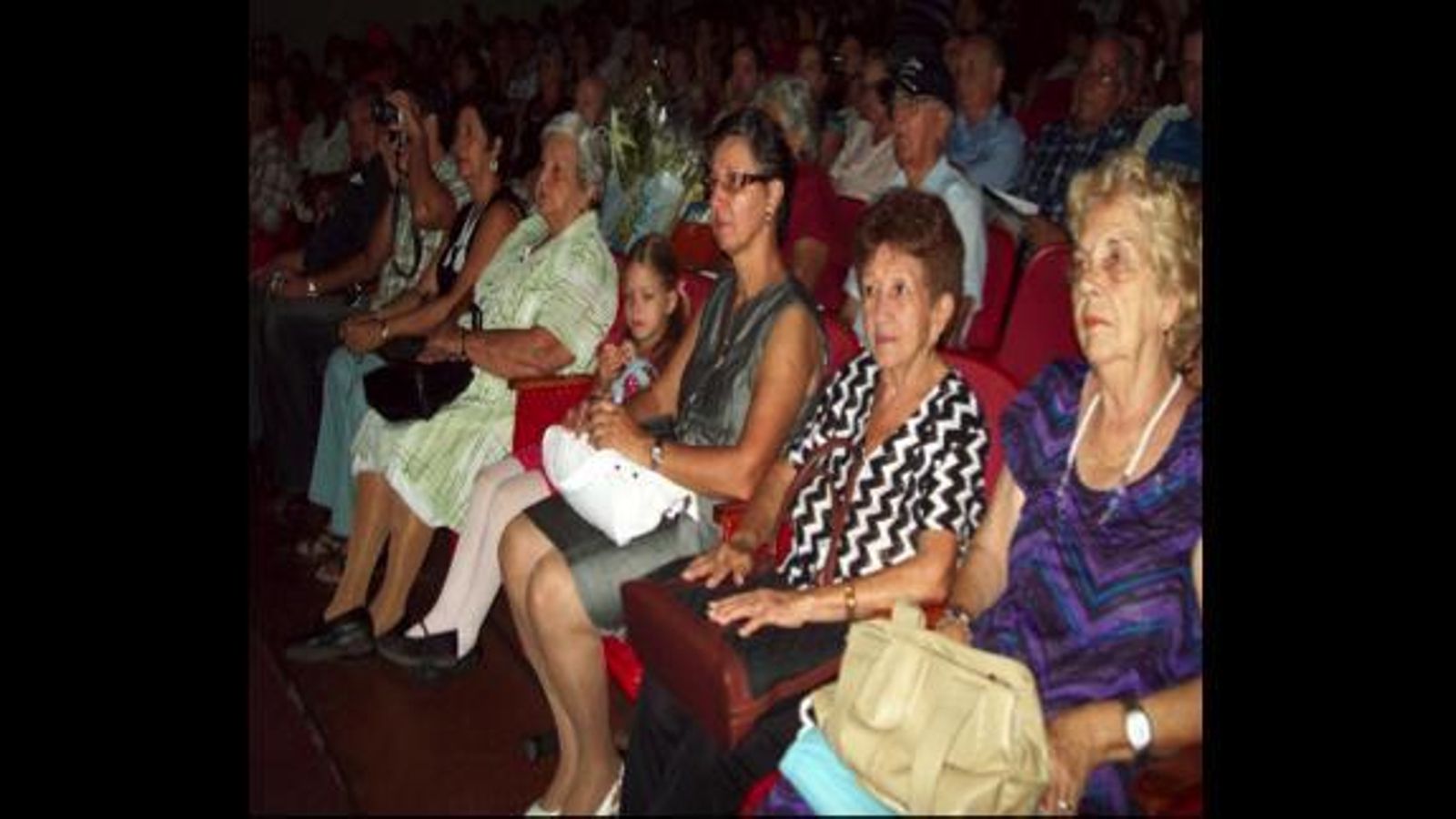 Asistentes al 1er Festival, muchos de ellos ya fallecidos