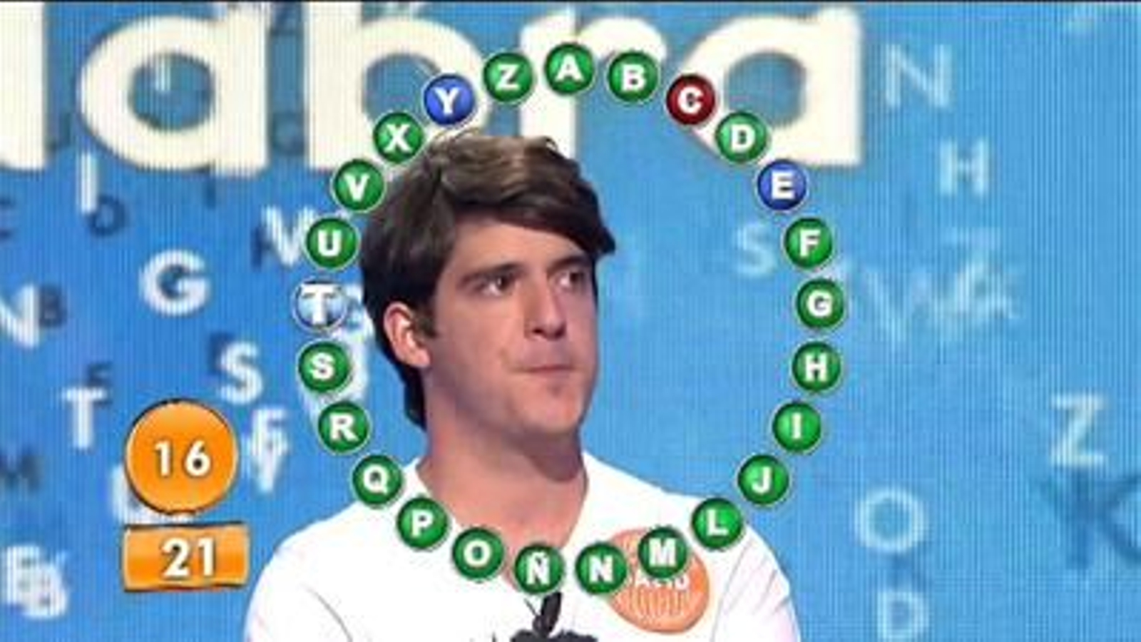 El concursante David Leo García