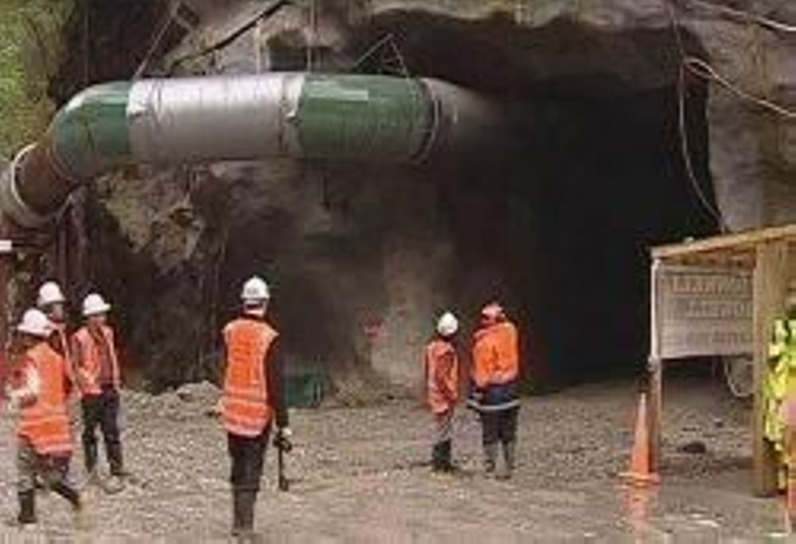 Entrada de una mina.