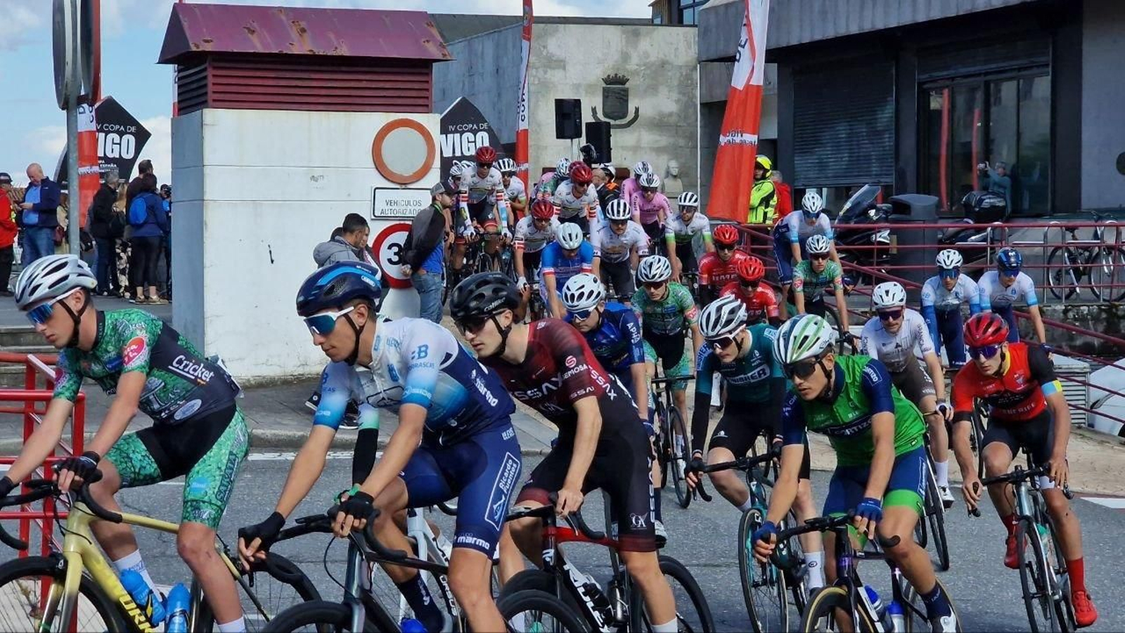 Copa de España de Ciclismo en Vigo.