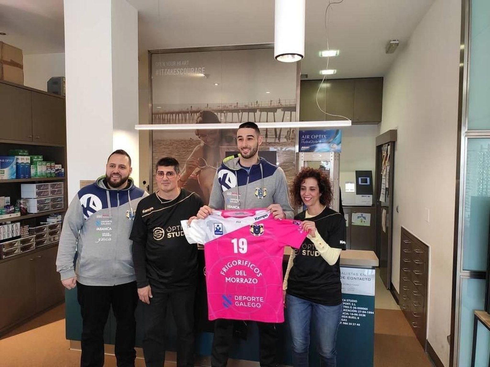 Rubén Ribeiro se presentó ayer.