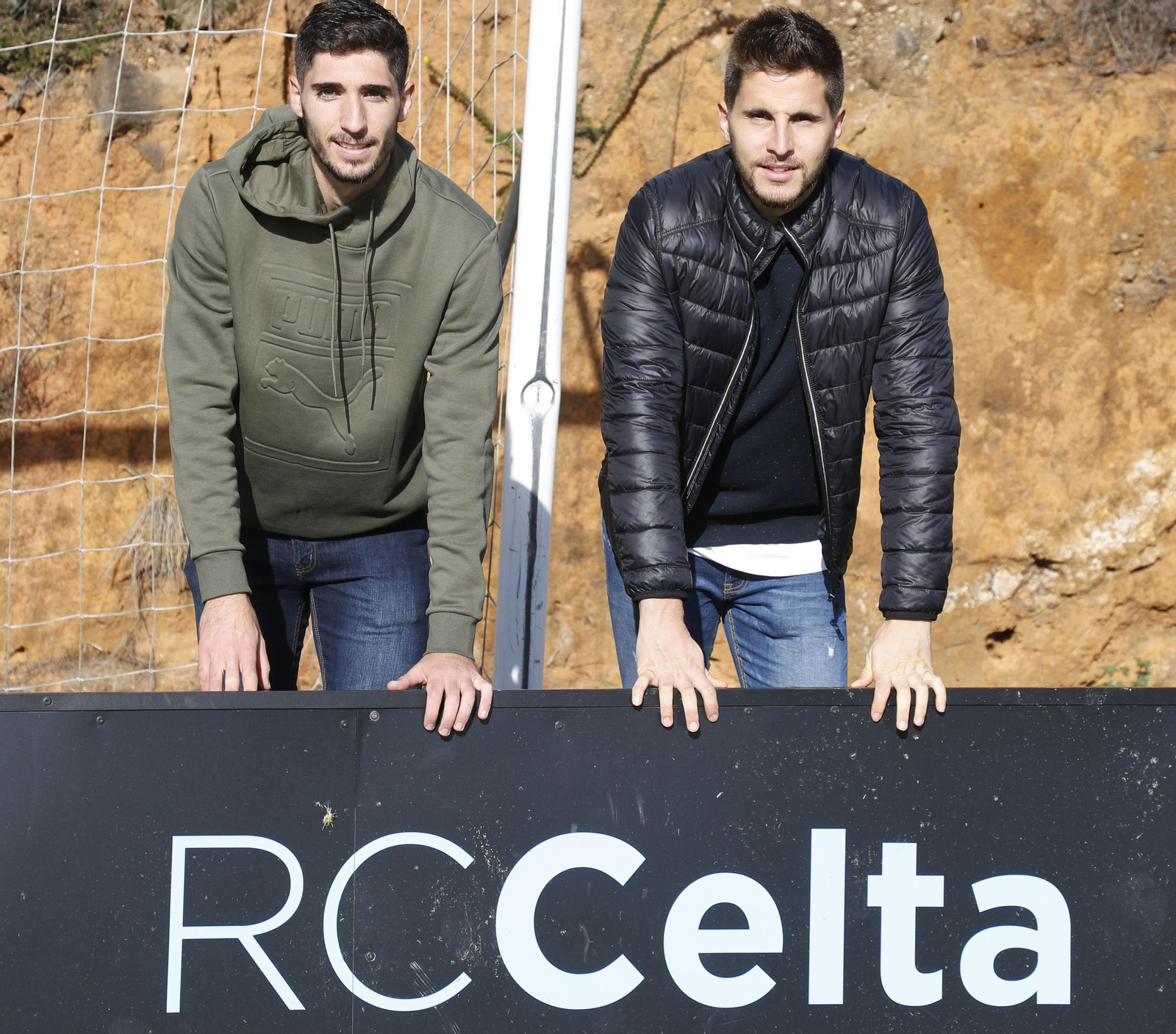 Juan Antonio Ros y Robert Costa proceden de la cantera culé y juegan en el filial celeste.