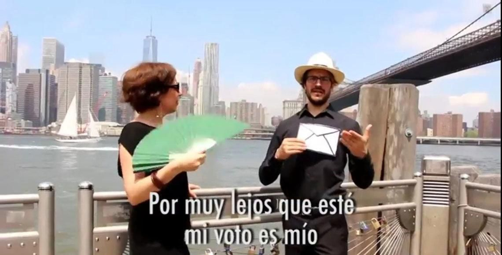 El vídeo de protesta de la Marea Granate en Nueva York ya auguraba una debacle en la participación electoral desde el exterior.