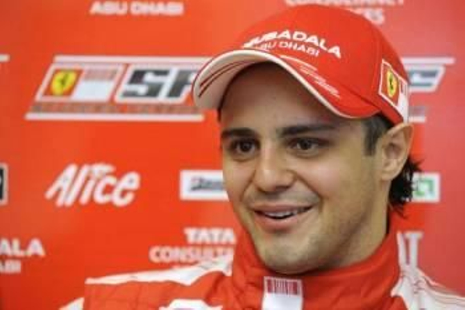 El piloto brasileño de la escudería Ferrari, Felipe Massa.