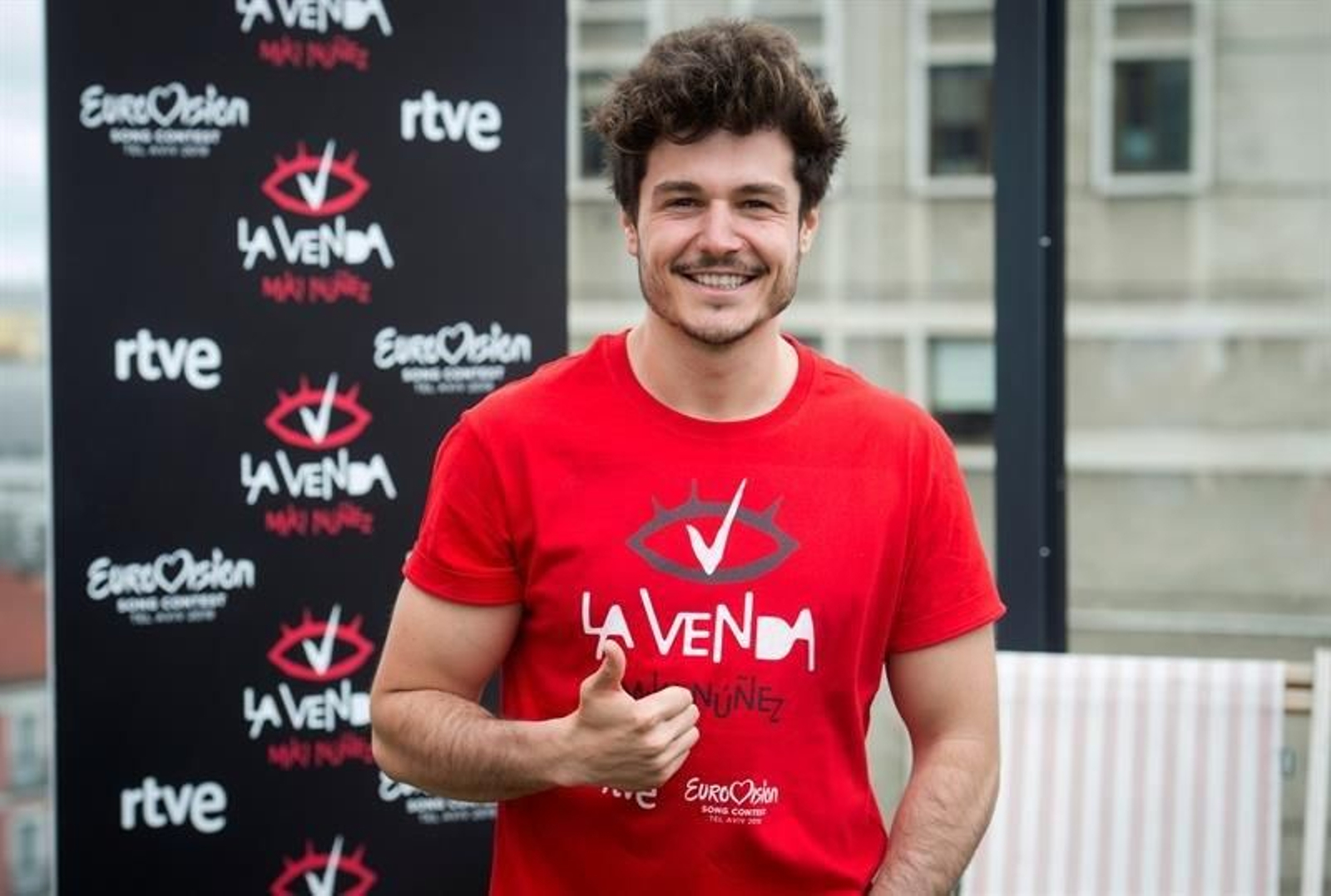 El candidato español para Eurovisión 2019, Miki Núñez, se ha despedido este miércoles antes de viajar a Tel Aviv
