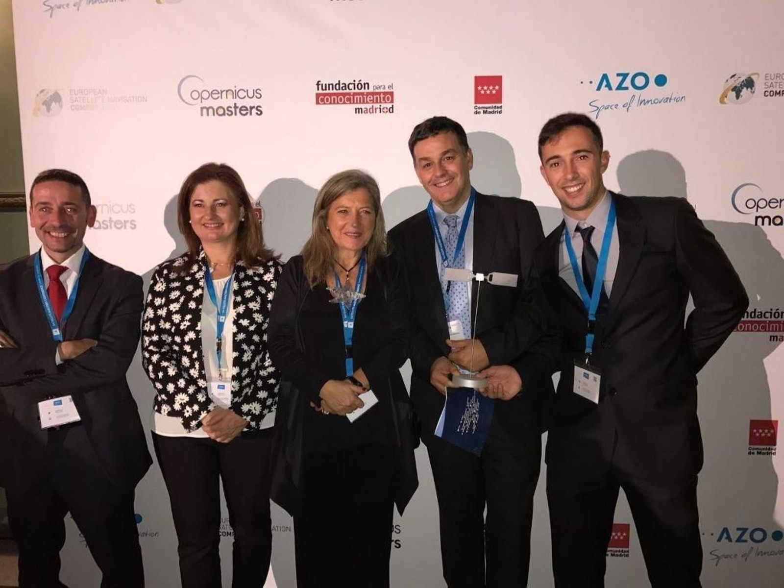 Francisco Díaz-Otero, RosaEguizábal, Teresa Pedrosa (ZF), Manuel García Sánchez y Daniel Gómez.