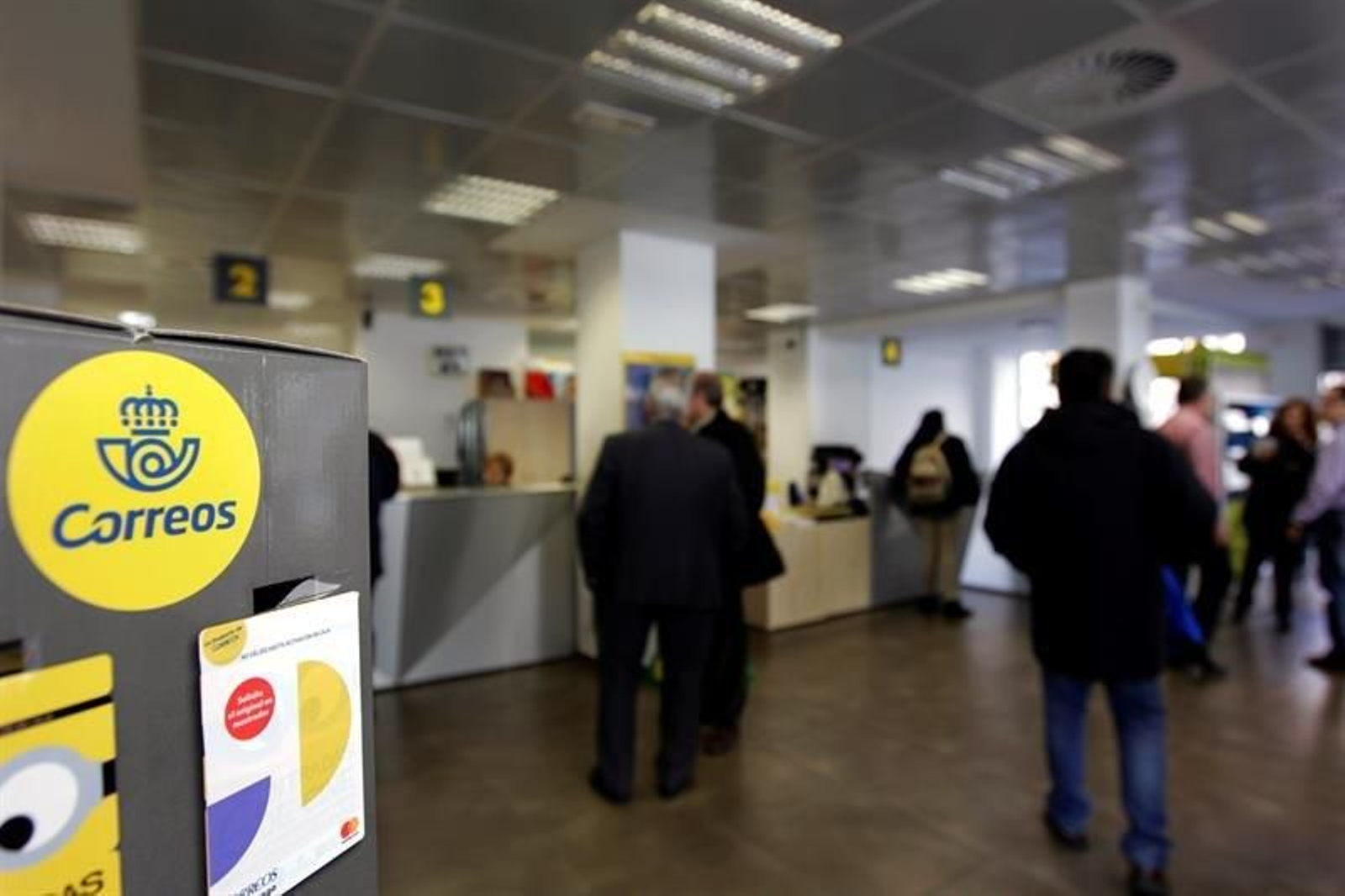 Las oficinas de Correos