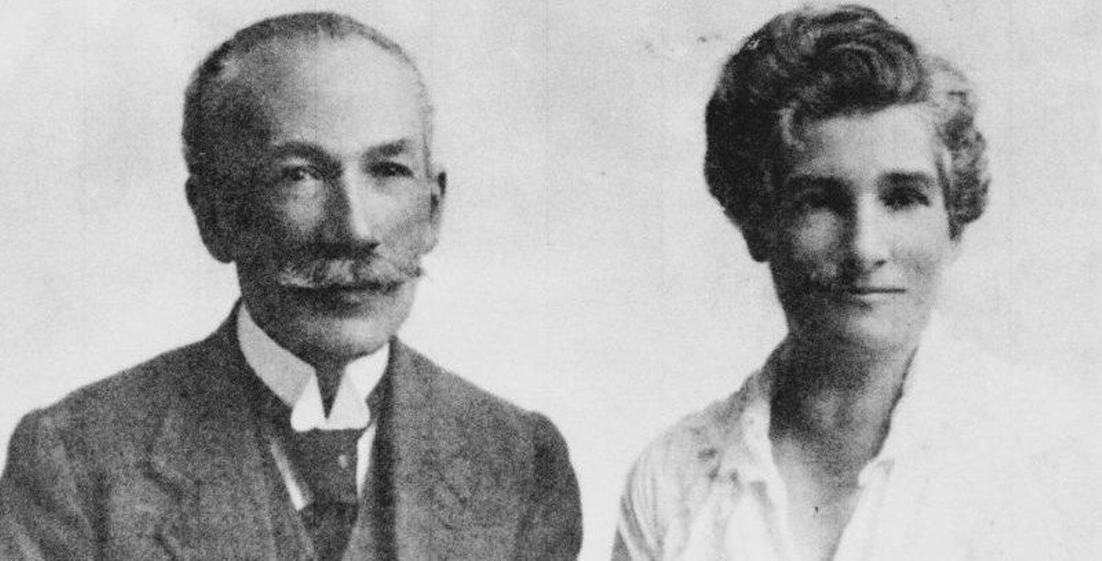 El clarinetista Manuel Gómez y su esposa Adela Iglesias