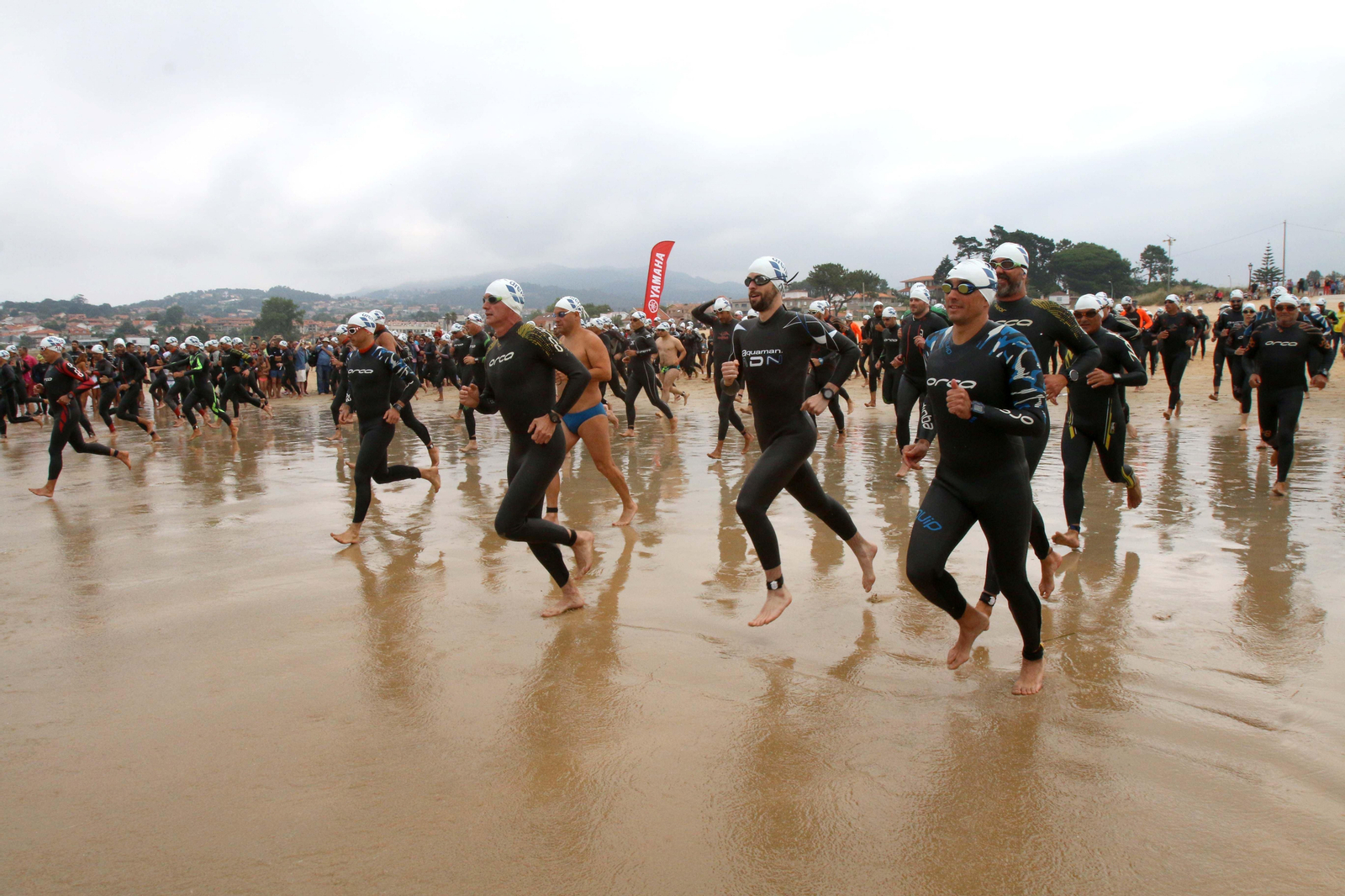 Una imagen del arranque de la prueba del año pasado.