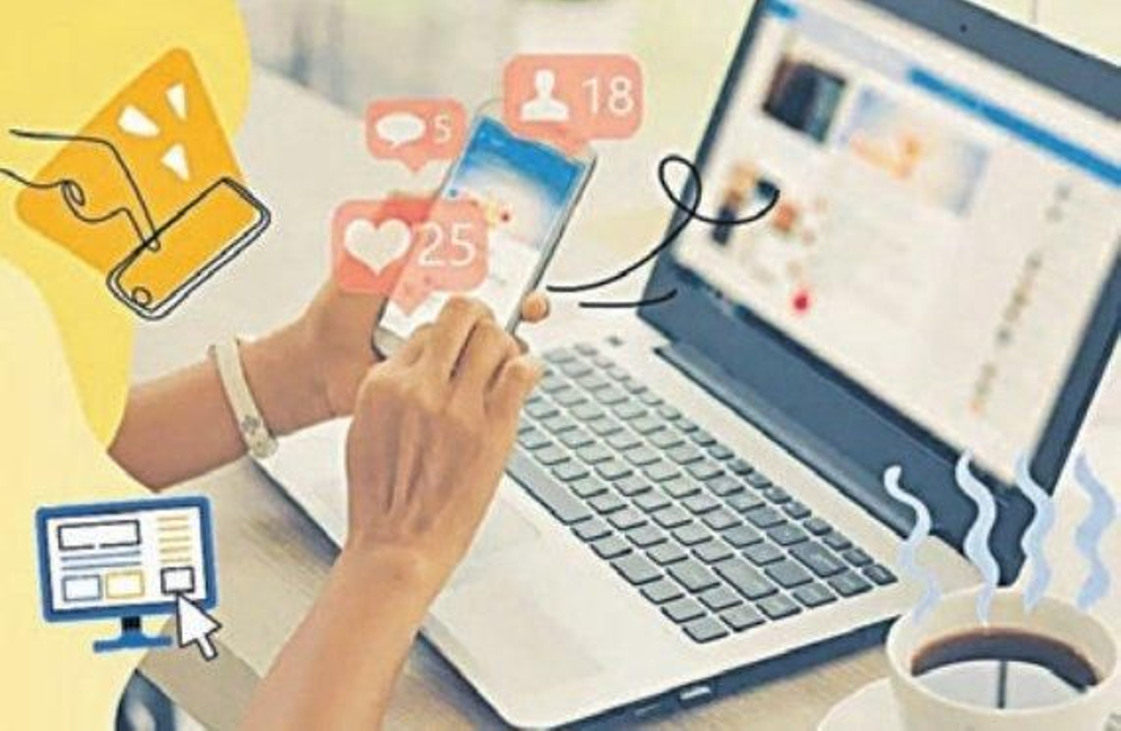 Los hábitos de los españoles están cada vez más integrados en los servicios y procesos digitales.