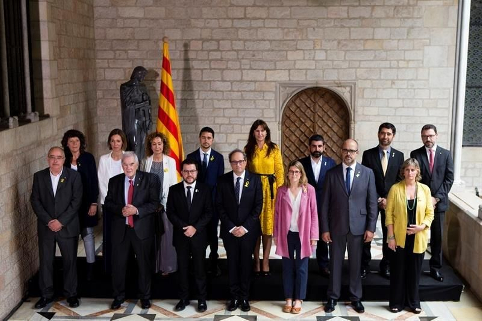Foto del nuevo Govern de la Generalitat