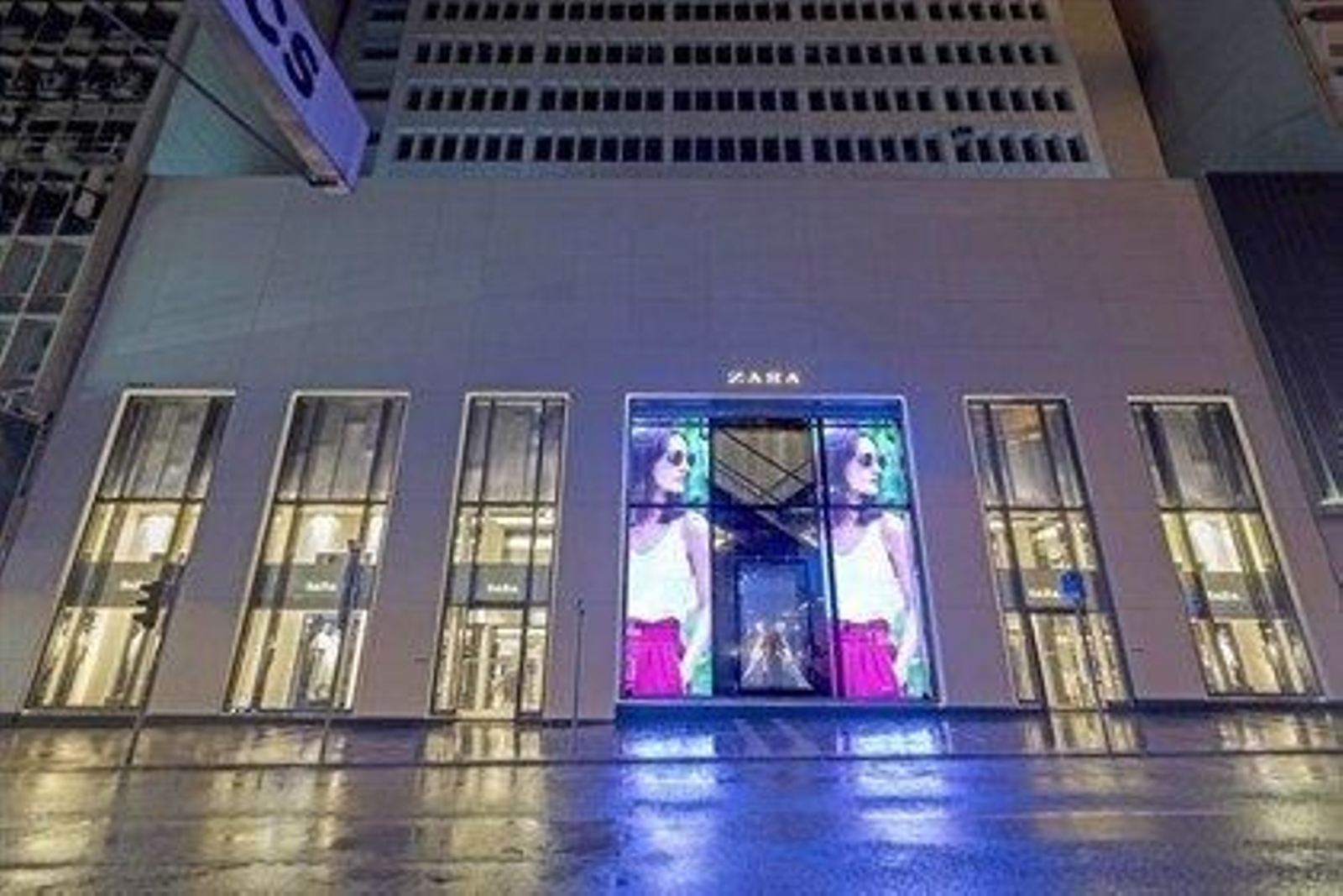 Tienda de Zara en Hong Kong