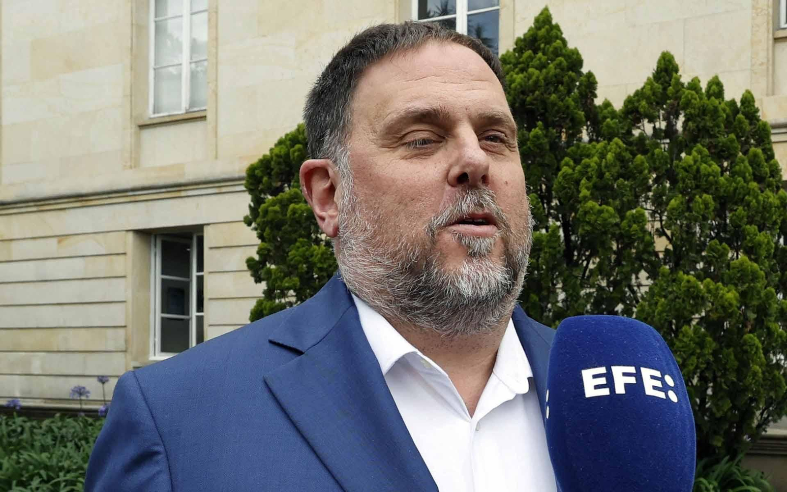 El presidente del partido Esquerra Republicana de Cataluña (ERC), Oriol Junqueras. EFE/ Mauricio Dueñas Castañeda