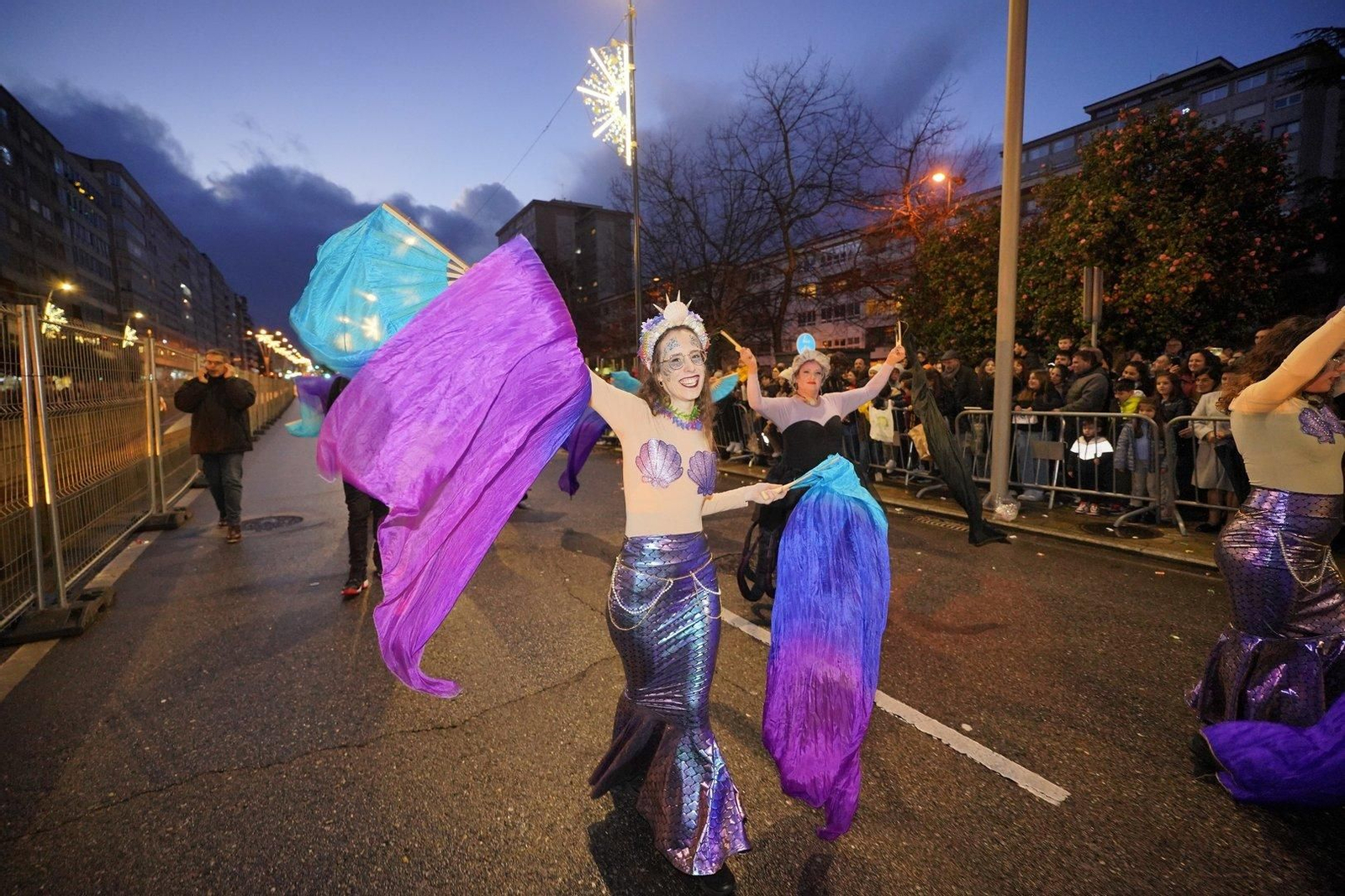 La Cabalgata de los Reyes en Vigo 2024.