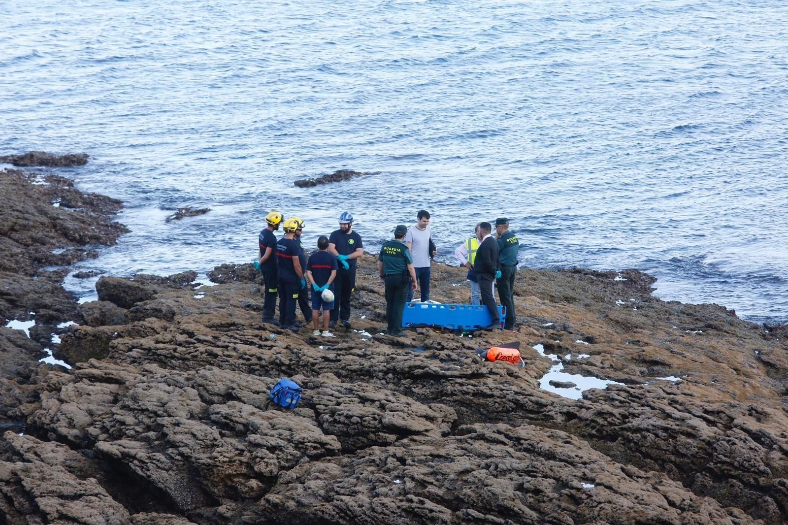 sanitarios no pudieron hacer nada por salvar la vida del buceador // Alberte