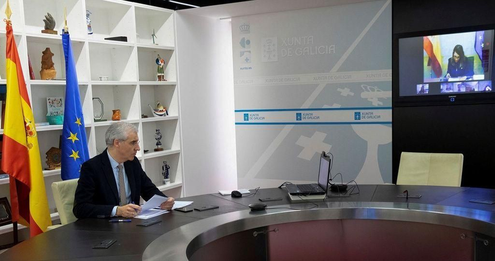 Francisco Conde, titular de la Consellería de Economía.