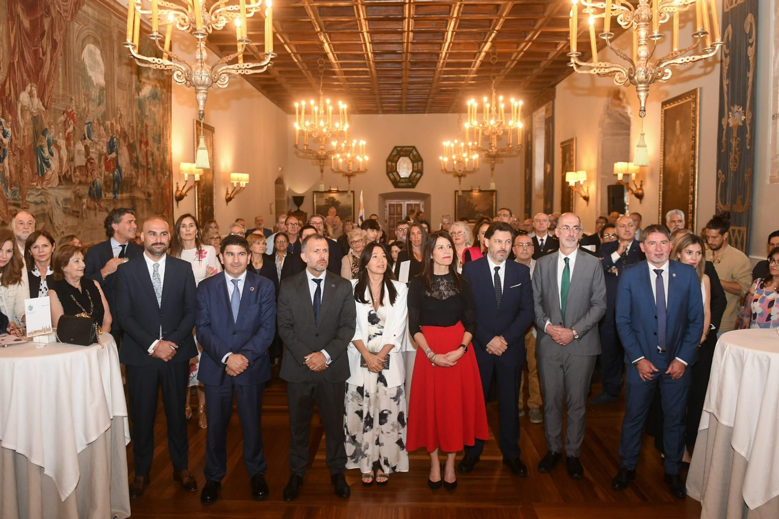 Celebración de la Fiesta de Nacional de Uruguay en Santiago de Compostela.