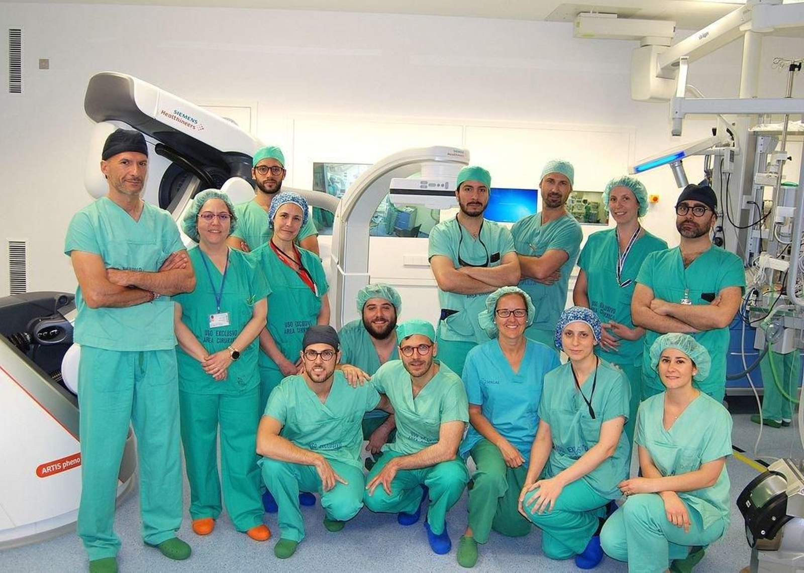 Encisa de Sá, primero por la izquierda, con los participantes en el curso.