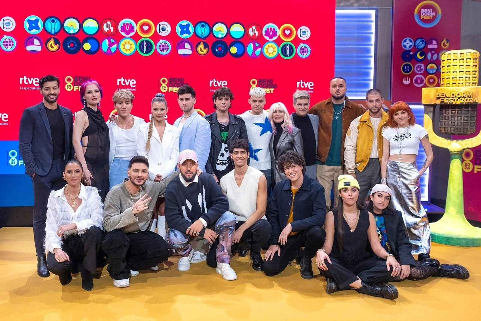 Música urbana, electrónica, synth pop, flamenco, folk, bolero, rock y baladas competirán en el Benidorm Fest 2024. // EP