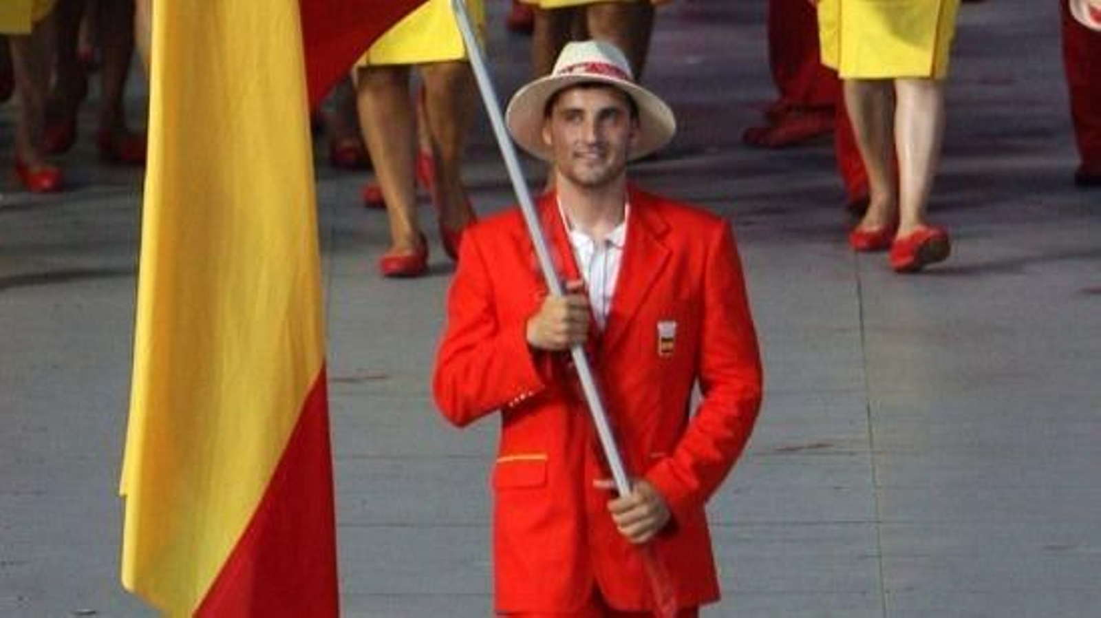 Cal, en los Juegos de 2008.