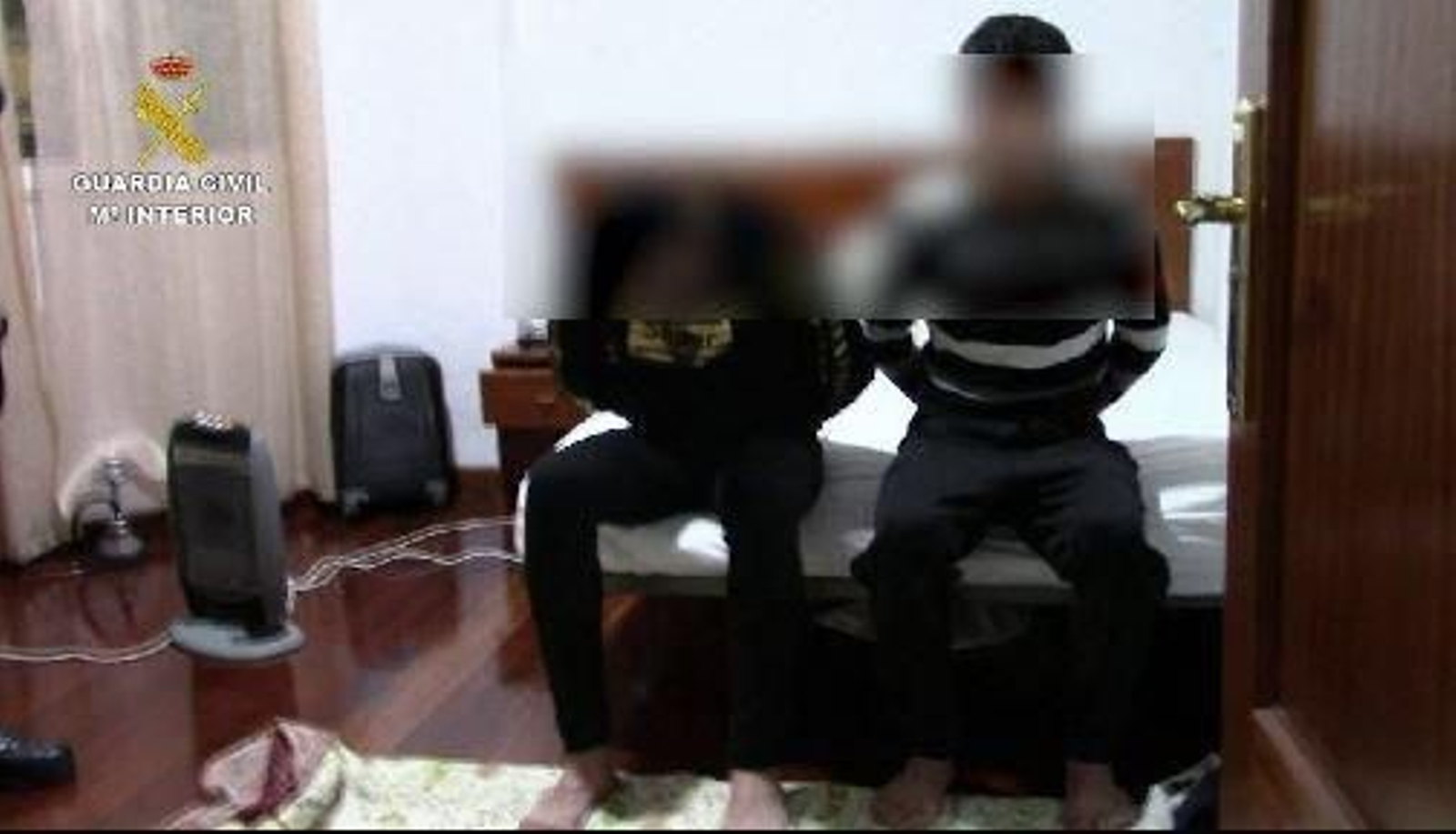 Imagen de la operación llevada  a cabo hace solo unas semanas por la Guardia Civil en el País Vasco y Cantabria.