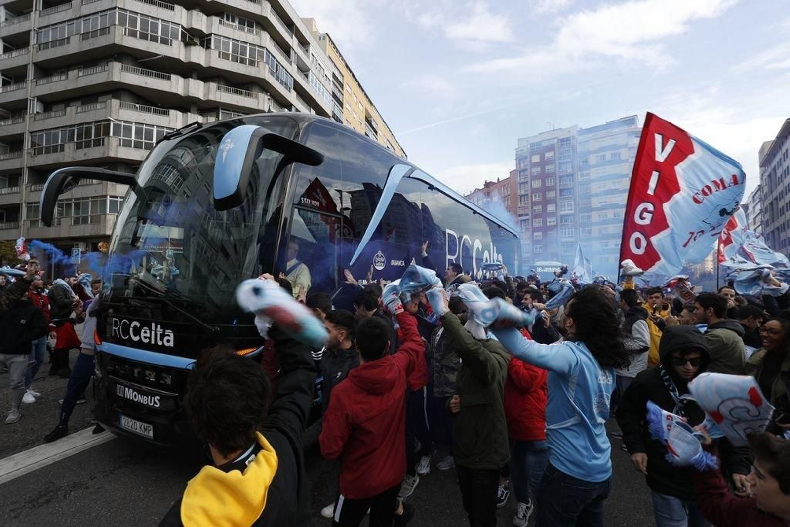 El Celta confía en crear un gran ambiente este domingo en Balaídos.
