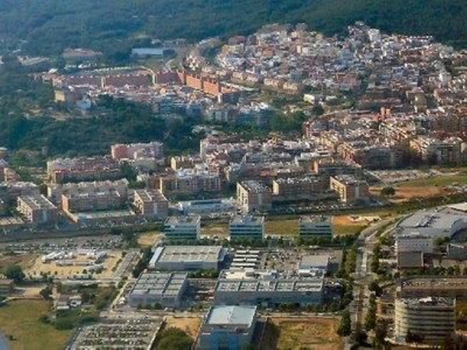 Panorámica de la localidad de Castelldefels.