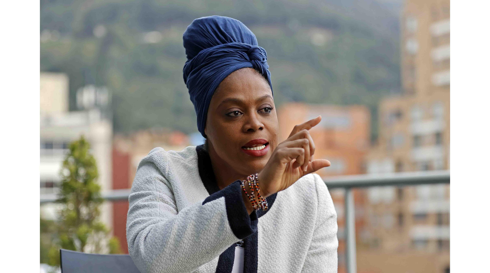 La ministra de Educación de Colombia, Aurora Vergara. EFE/Mauricio Dueñas Castañeda