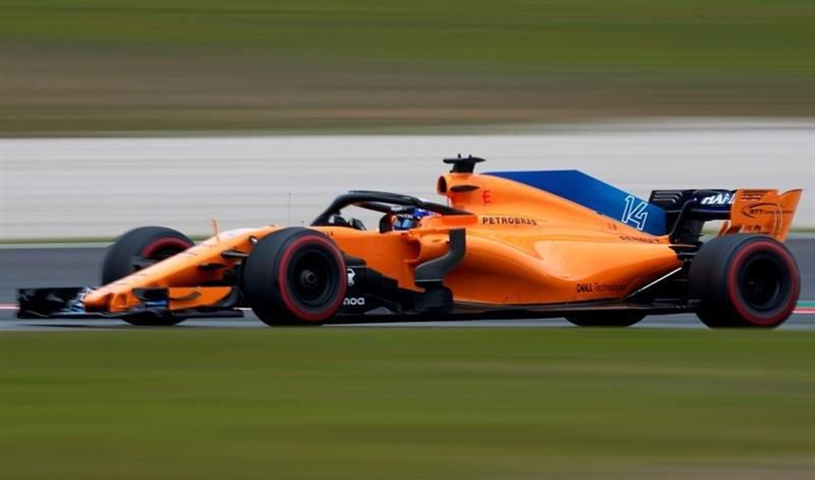 El piloto español de McLaren, Fernando Alonso