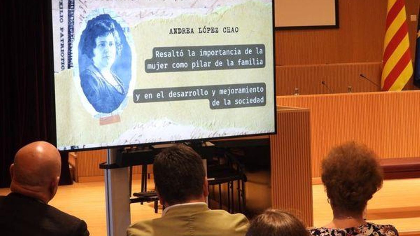 El público durante la proyección del documental