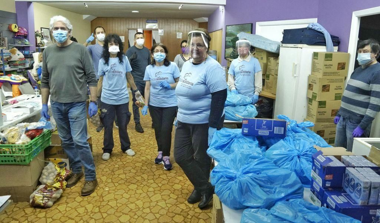 220 bolsas de unida solidaria