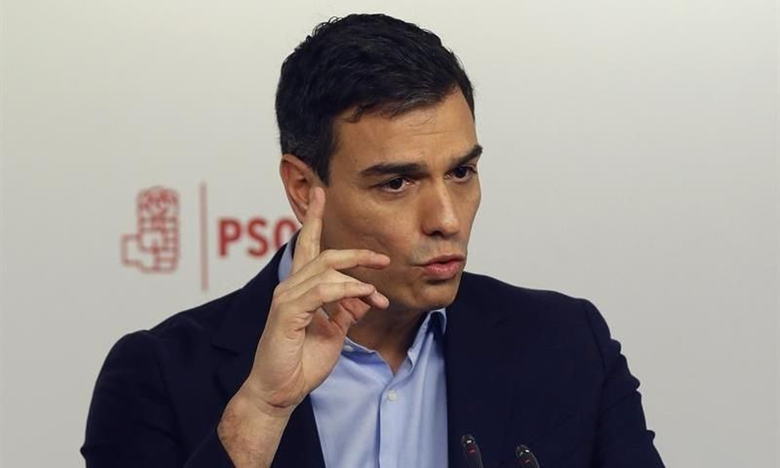 El secretario general del PSOE, Pedro Sánchez